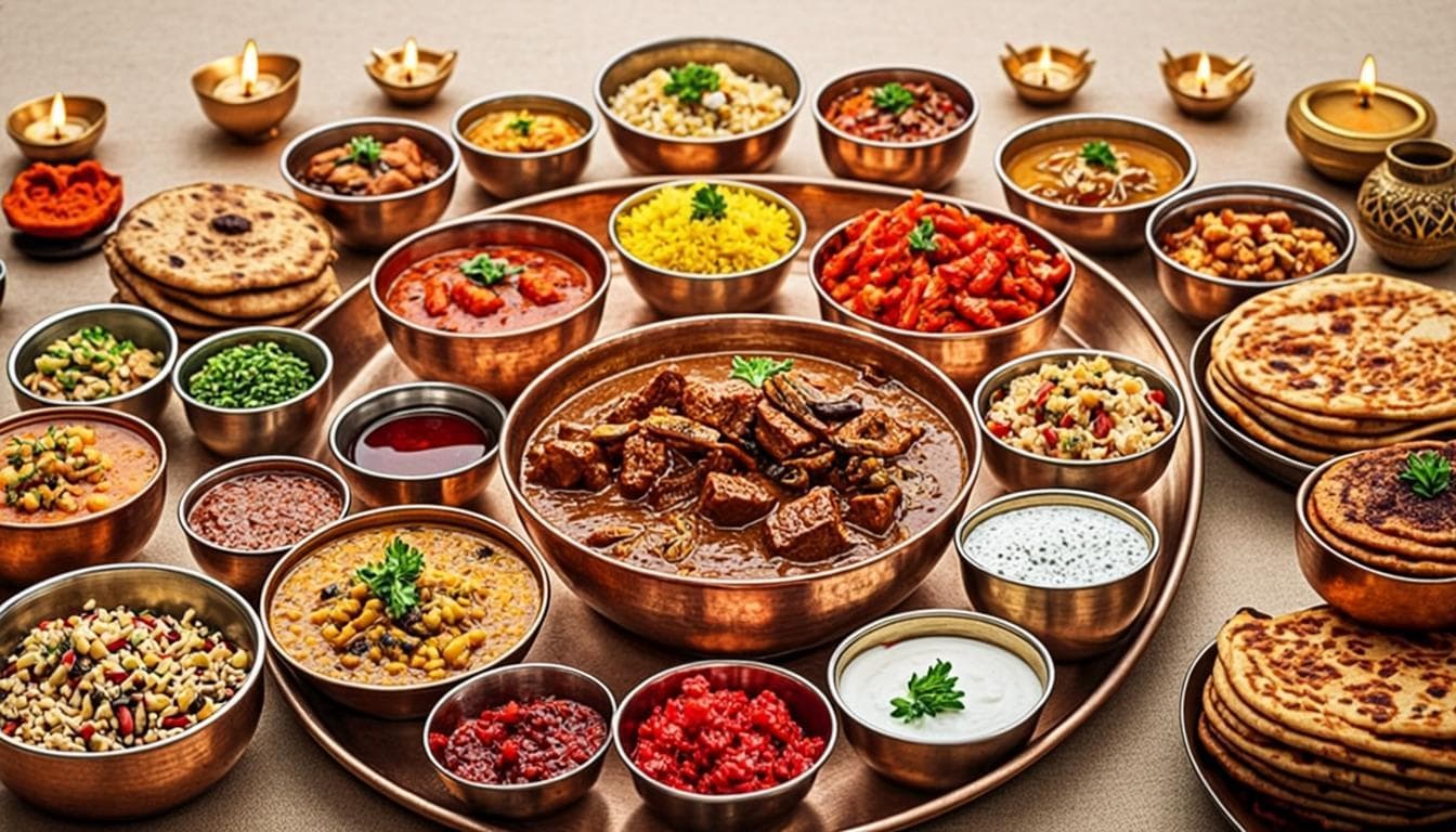Traditional Feast Spread