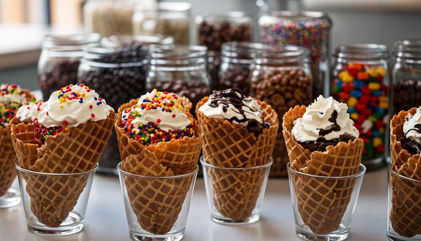 Ice Cream Sundae Bar