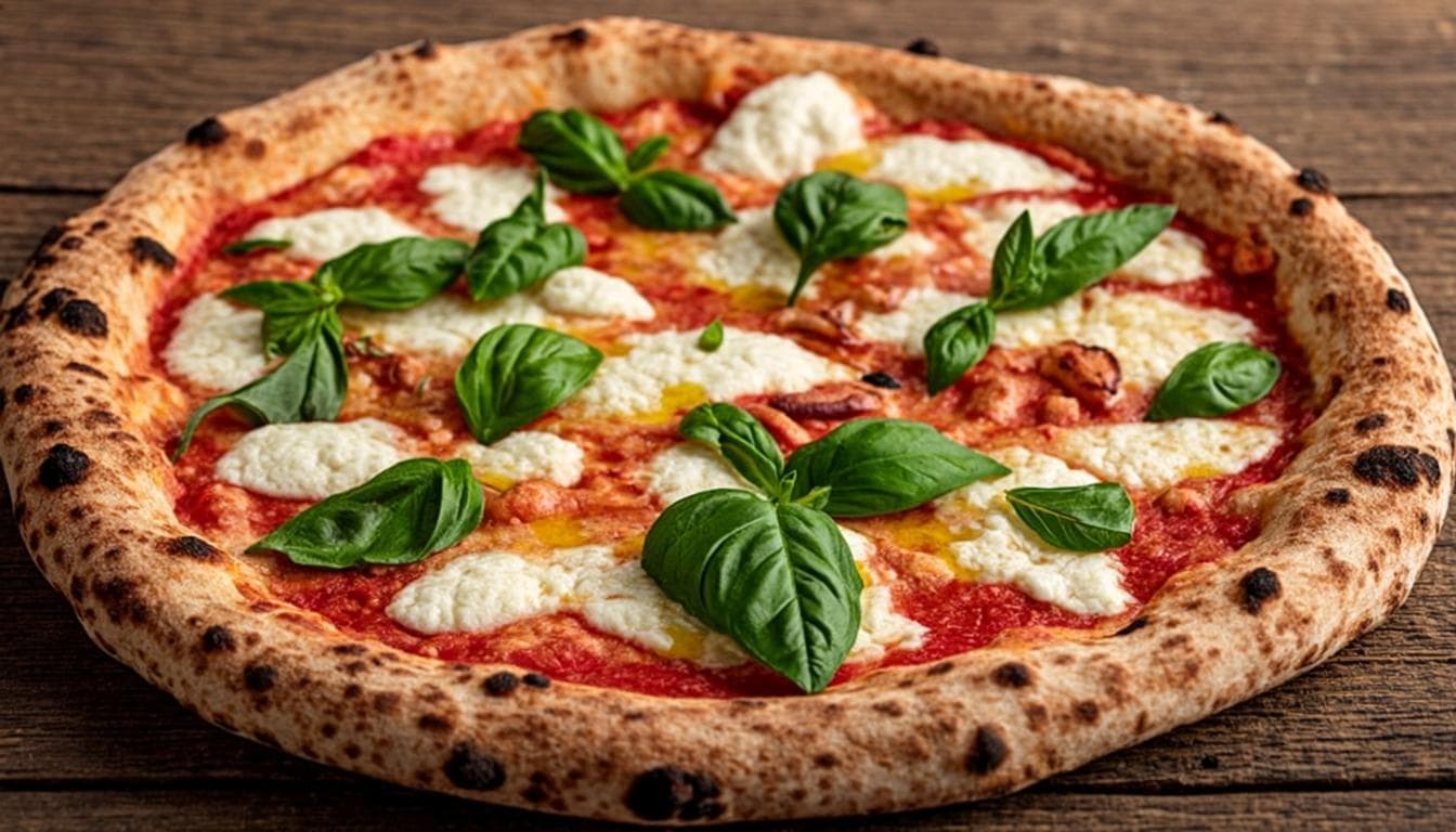 Wood-Fired Margherita Pizza